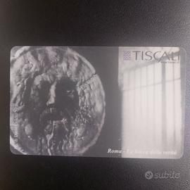 schede telefoniche.Roma La bocca della verità.