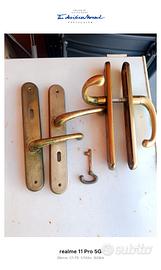 maniglie in ottone antiche