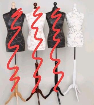 manichino donna sartoriale 