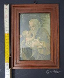 Quadretto San Giuseppe primi 900 22 x 16