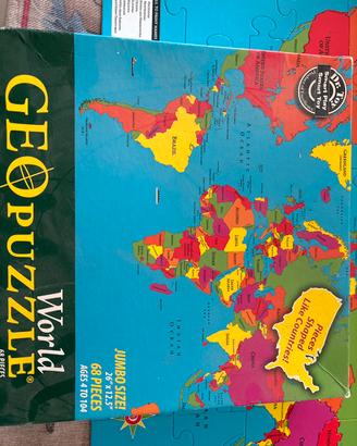 Puzzle geo world