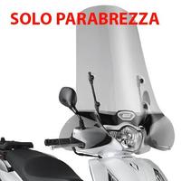 PARABREZZA TRASPARENTE GIVI 1117A 72x71cm PER SCOO