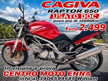 Cagiva Raptor 650 - 2007 Poco più di 15K