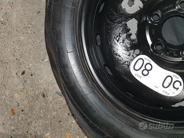 Ruotino di scorta 16"  5 Fori T 125/70R16 Mercedes