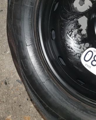 Ruotino di scorta 16"  5 Fori T 125/70R16 Mercedes