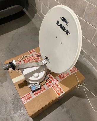 Antenna satellitare semiautomatica Camper