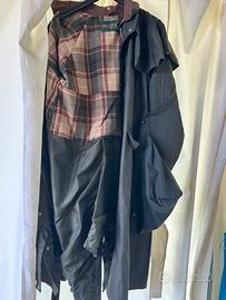 Impermeabile lungo cerato