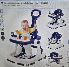 Girello Siairo - 3 in 1 - girello e baby walker