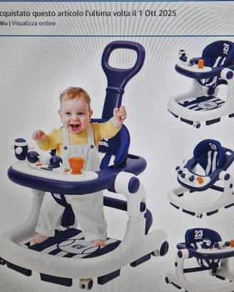 Girello Siairo - 3 in 1 - girello e baby walker