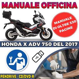 Manuale Officina HONDA X ADV 750 2017 Italiano
