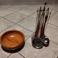 Ciotola, porta mestoli e mestoli