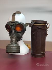 Rara Maschera Antigas Tedesca Wehrmacht