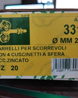 CARRELLO per Portoni Scorrevoli IBFM art. 331 024