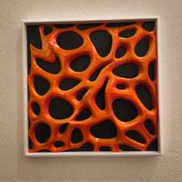 Quadro Wall Art 3D Parametrico - Design Moderno