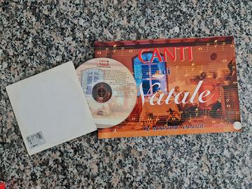 Libro canzoni di Natale con spartiti e cd