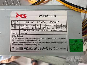 Alimentatore atx per pc