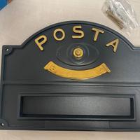Cassetta postale Alubox placca blocca lettere in o