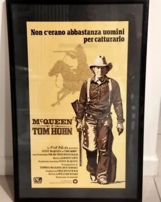 Poster del film TOM HORN con Steve McQueen