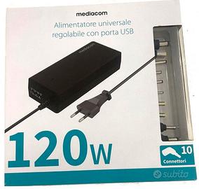 ALIMENTATORE UNIVERSALE NOTEBOOK MEDIACOM 120W