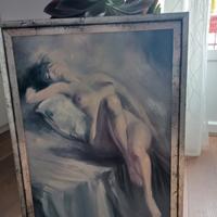 Quadro nudo di donna