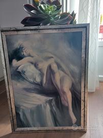 Quadro nudo di donna