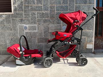 Passeggino Chicco trio con ovetto