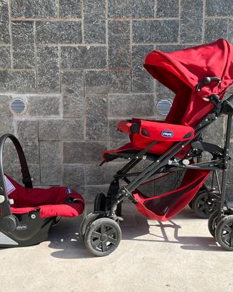 Passeggino Chicco trio con ovetto