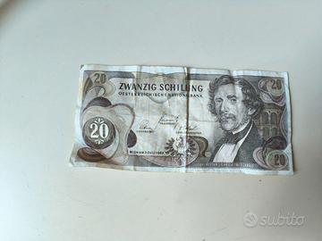 Banconota 20 Schilling 1967