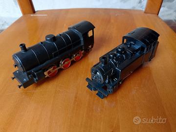 Due locomotive a vapore elettriche Lima scala H0