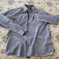 Camicia azzurra, tg L, botton down, da 69 a 12 €