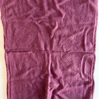 Sciarpa tonda borgogna