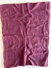 Sciarpa tonda borgogna