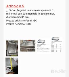 Lotto utensili cucina professionale