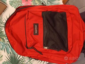 Zaino scuola Eastpack nero-rosso