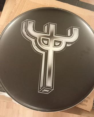 Pelle Remo risonante 22"  con logo JUDAS PRIEST