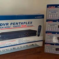 KIT Videosorveglianza LIFE DVR 4 Canali H264