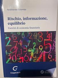 Libro Rischio, informazione, equilibrio
