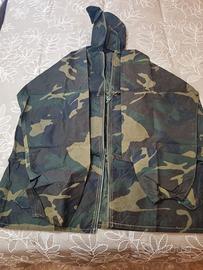 Trench Militare Mimetico Impermeabile