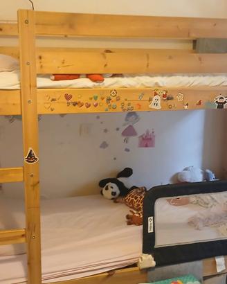 Letto a castello ikea legno