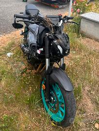 Yamaha Mt07 2023 Incidentata