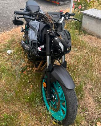 Yamaha Mt07 2023 Incidentata