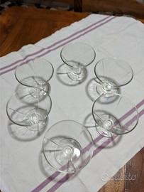 coppette in vetro per gelato macedonia o dolci