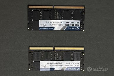 Kit di memoria RAM Timetec 32GB (2x16GB) DDR4 2666