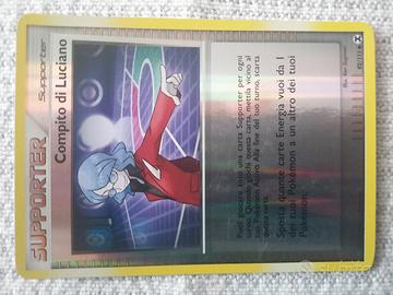 Carta Pokèmon Supporter Compito di Luciano