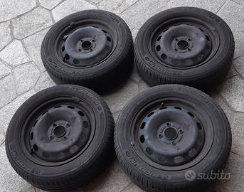 Gomme michelin 195 55 15 85v cerchi ford fiesta