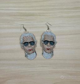 Orecchini in pizzo Linea Glamour Karl Lagerfeld