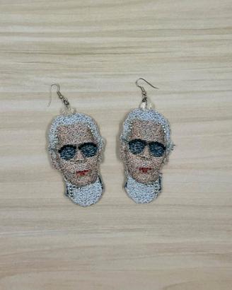 Orecchini in pizzo Linea Glamour Karl Lagerfeld