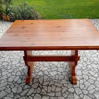 tavolo legno massello da esterno