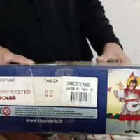 Vestitino Carnevale Cappuccetto Rosso
