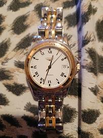 Longines Conquest automatico acciaio e oro